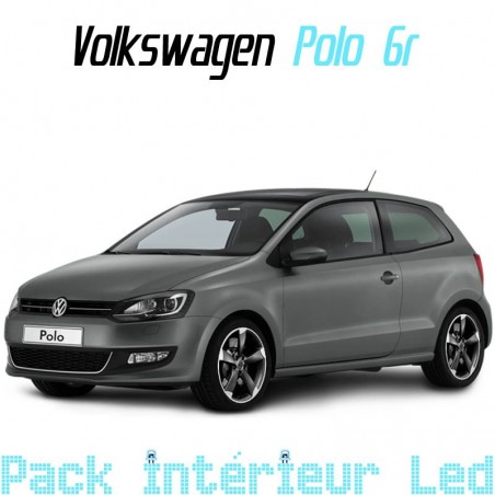 Pack intérieur led pour Volkswagen Polo 5 (6R et 6C)