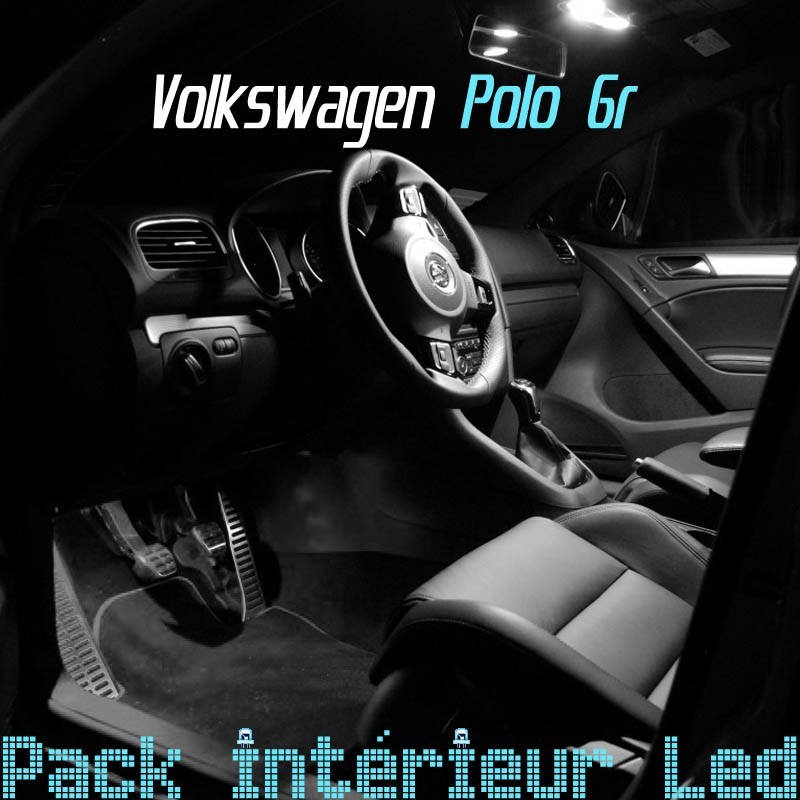 Pack ampoules LED intérieur Volkswagen Polo 6R 6C1 - Auto-piece02