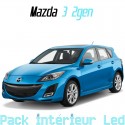 Pack Full Led Intérieur Extérieur Mazda 3 gen2