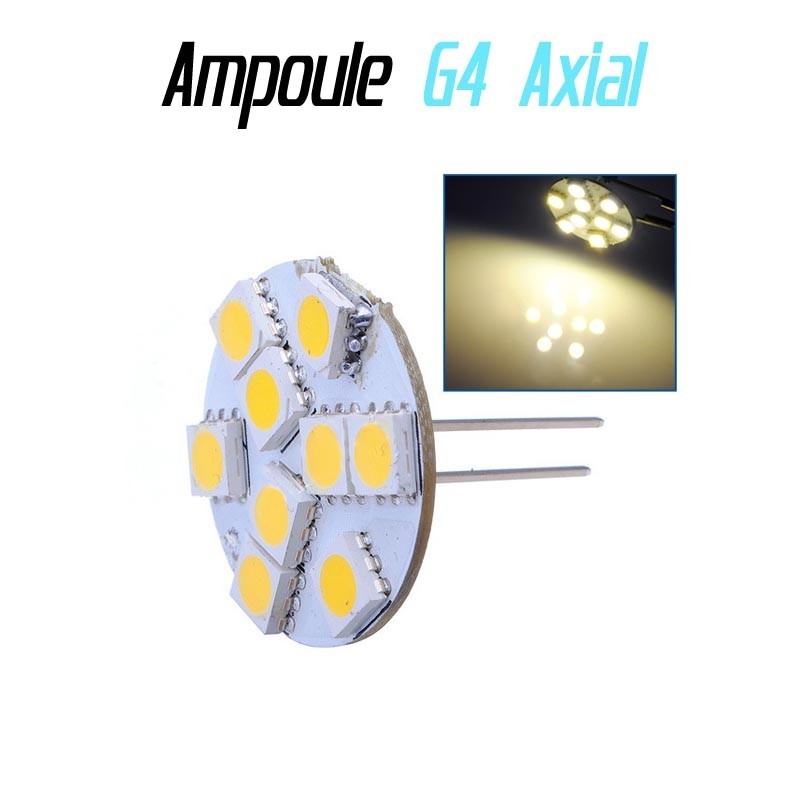 Ampoule led G4 Axial - (9SMD)