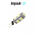Ampoule led G4 - (9SMD) - Blanc