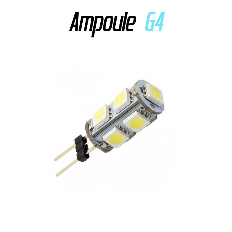 Ampoule led G4 - (9SMD)  - Blanc