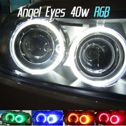 Pack Angel Eyes Led RGB H8 40w BMW E39 E53