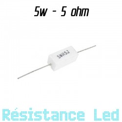 Résistance 5w - 5W5RJ - anti erreur ODB