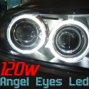 H8 Angel Eyes 120w Blanc Xenon BMW E60 E63 E64 E70 E71 E82 E94 E87 E90 E91 E92 E93