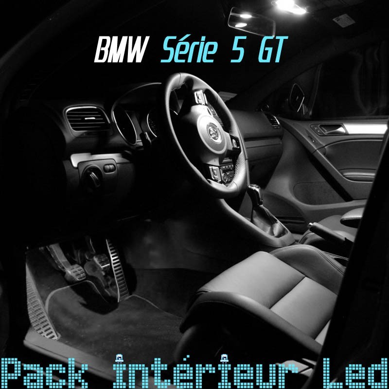 Pour BMW F07 série 5 GT 6 Ampoules LED plafonnier éclairage 520 530 535 550