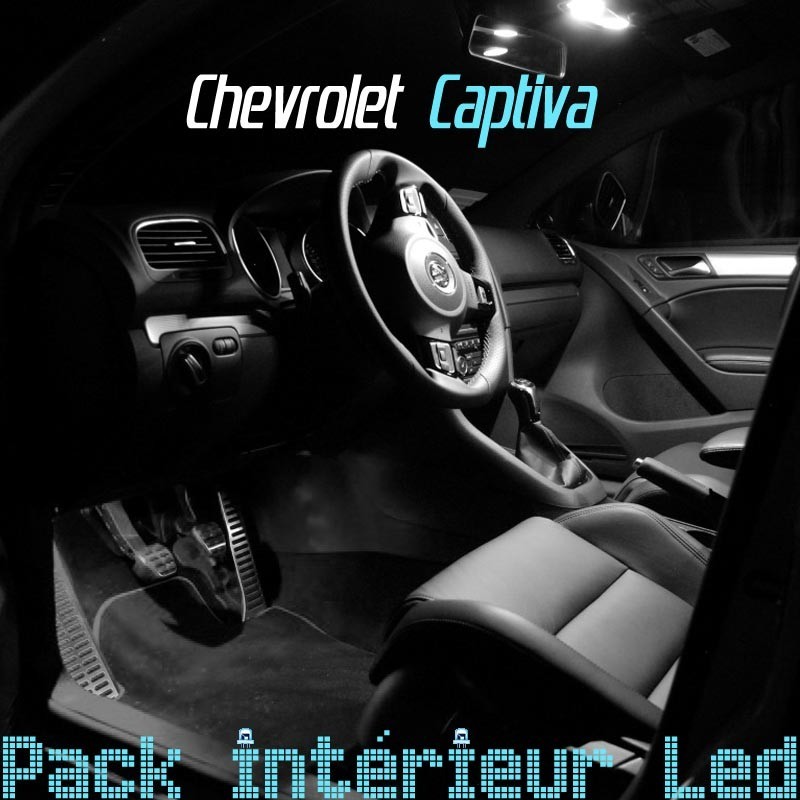 Pack Full led Intérieur Extérieur Chevrolet Captiva