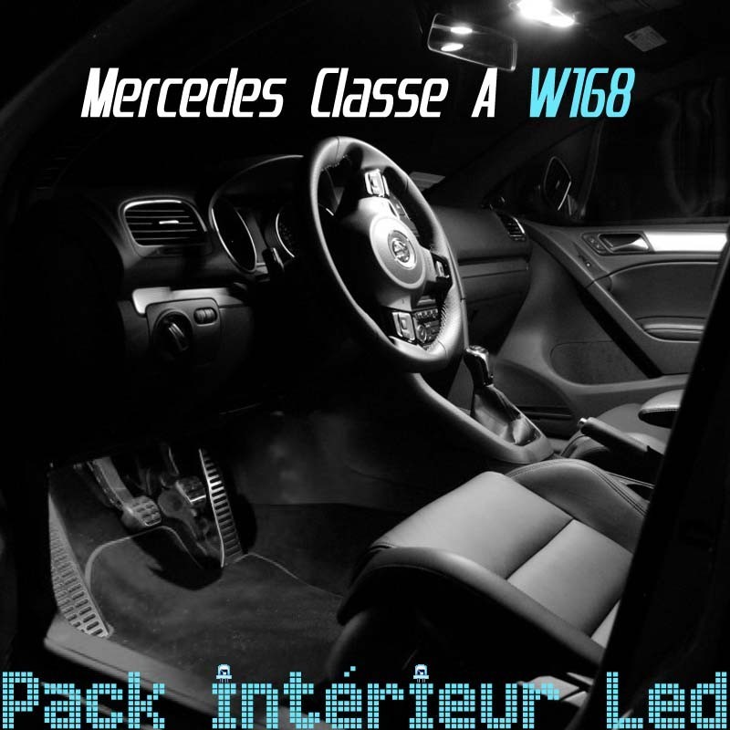 Pack interieur led pour Mercedes Classe A W168