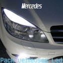 Pack veilleuses à led pour Mercedes Classe C W204