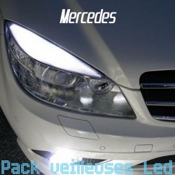 Pack veilleuses led pour Mercedes Classe C W204 C204 S204