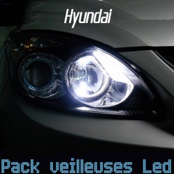 Pack ampoules veilleuses led pour Hyundai