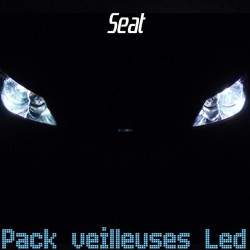 Pack 4 veilleuses leds pour Seat Ibiza 6j