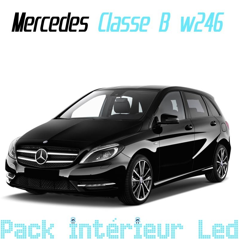 Pour Mercedes Classe A W169 2 Ampoules Led Blanc éclairage Boite à