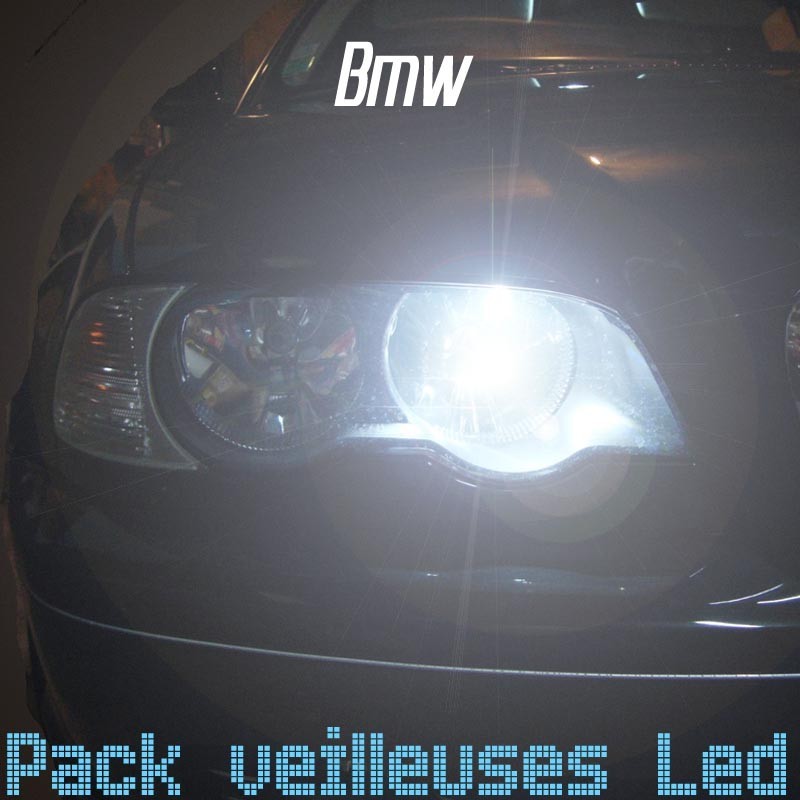 Pack veilleuses led pour BMW serie 1 2 3 5 6 7 X1 X3 X5 X6