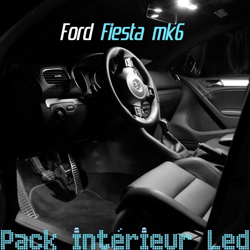 Pack intérieur led Ford Fiesta MK6