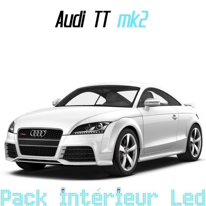 Kit LED H1 pour Audi TT 8N Feux de Croisement, Ampoules LED CANbus Blanc  Pur