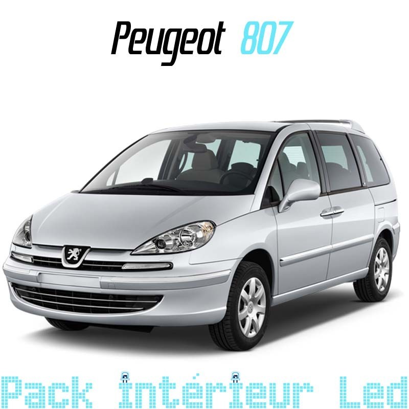 Pack intérieur extérieur led Peugeot 807