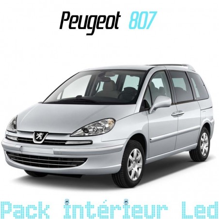 Pack intérieur pour led Peugeot 807