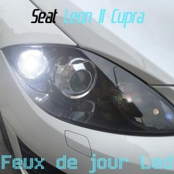 Pack feux de jour Led pour Seat Leon II Cupra