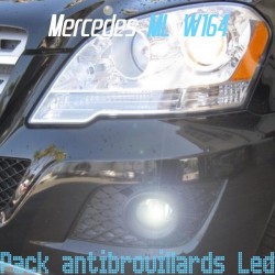 Pack antibrouillards avant pour Mercedes ML W164