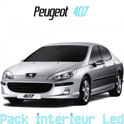 Pack led Intérieur Extérieur Peugeot 407