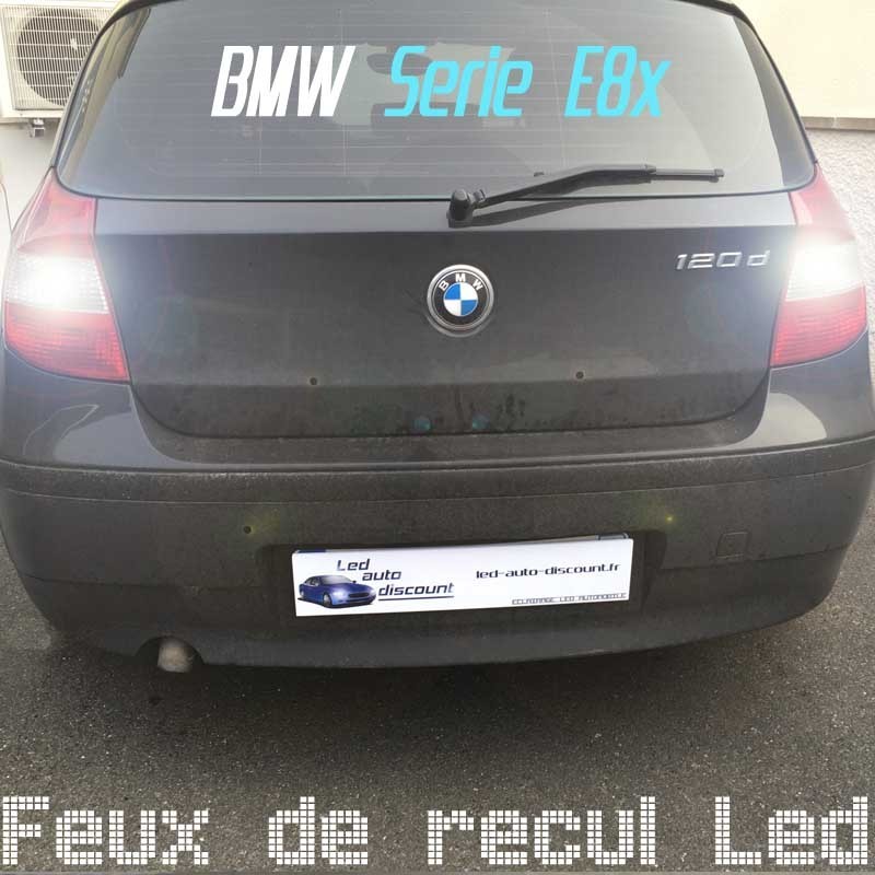 Pack feux de recul led pour BMW Série 1 phase 1  (E81 E82 E87 E88)