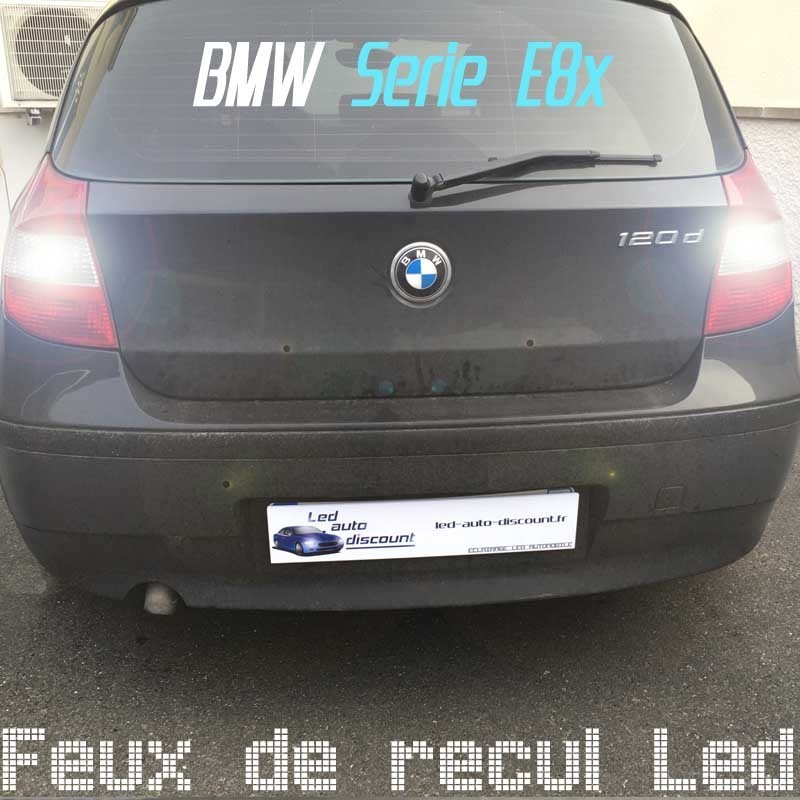 Pack feux de recul led pour BMW Série 1 phase 1 (E81 E82 E87 E88)