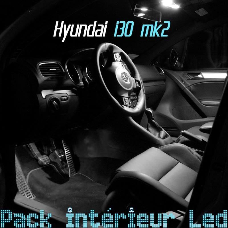 Pack intérieur Led pour hyundai i30 MK2