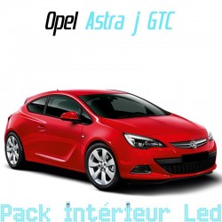 Pack intérieur led pour Opel Astra J GTC