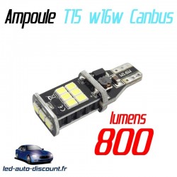 Ampoule LED W16W T15 15SMD 3535 - CANBUS - 800lm