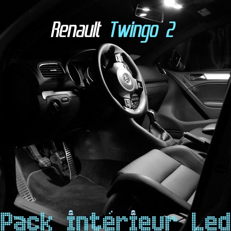 Pack Led interieur Renault Twingo 2