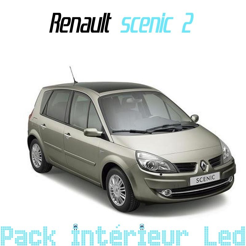 Pack intérieur led pour Renault Scenic 2