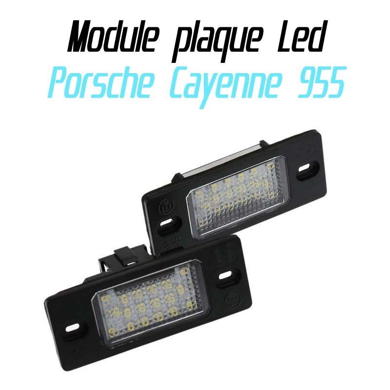 Pack Module de plaque LED pour Porsche Cayenne 955