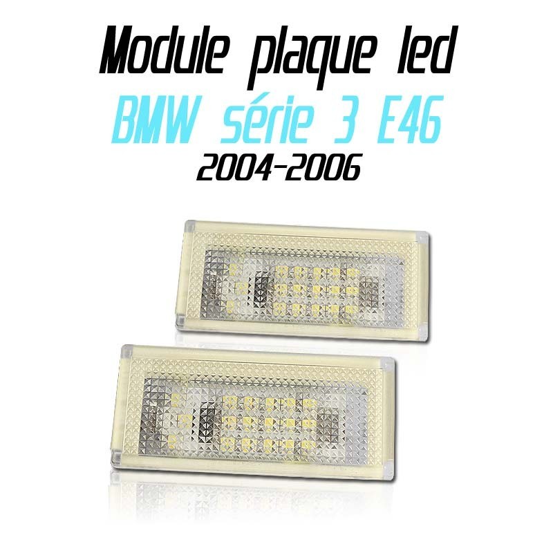 Pack Module de plaque LED pour BMW série 3 E46 2 portes