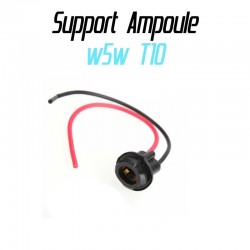 Support socket douille ampoule w5w T10 cablé 1