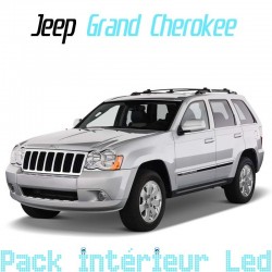 Pack Full Led interieur extérieur Jeep Grand cherokee 3