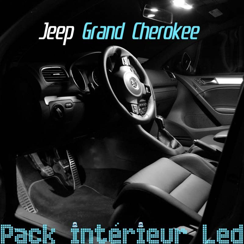 Pack Full Led interieur extérieur Jeep Grand cherokee 3