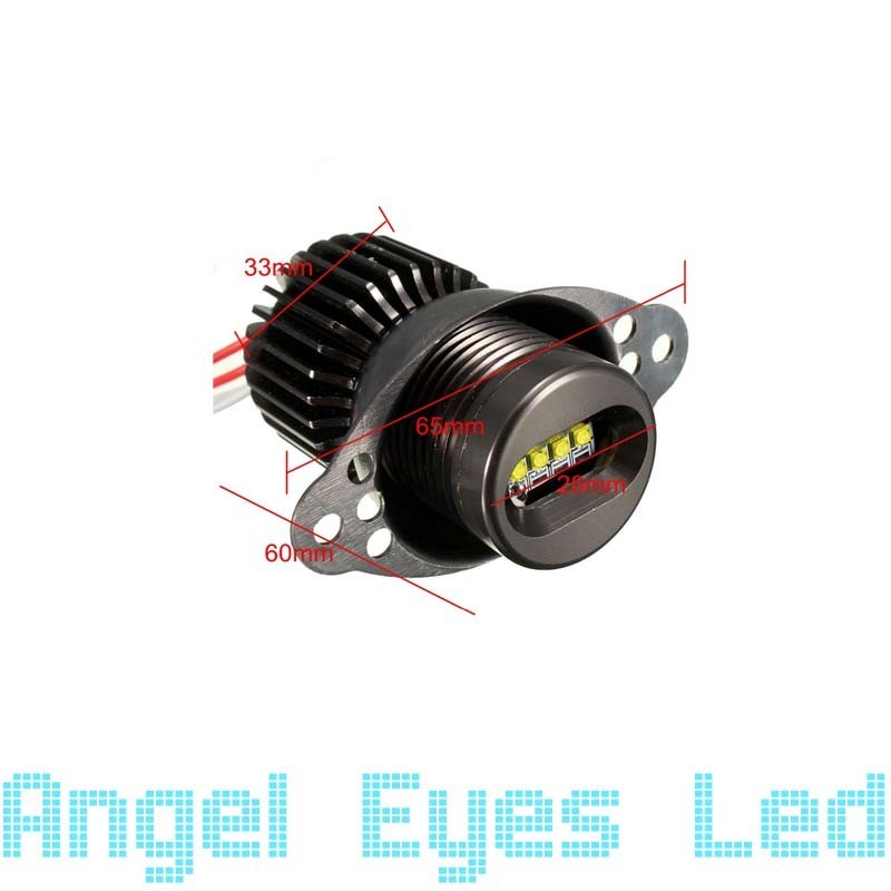 Pack Angel Eyes Led 20w BMW E90 E91 Phase 2 LCI (sans xénon)