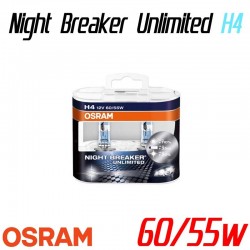 Pack duo H4 OSRAM Night Breaker Unlimited