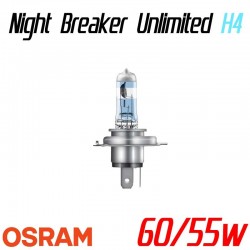 Pack duo H4 OSRAM Night Breaker Unlimited