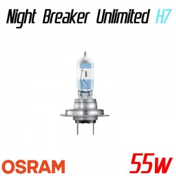 Pack duo H7 OSRAM Night Breaker Unlimited
