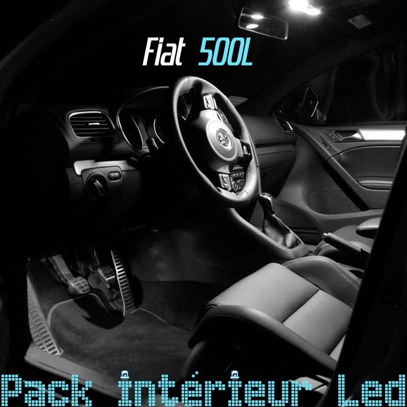 Pack intérieur Led Fiat 500