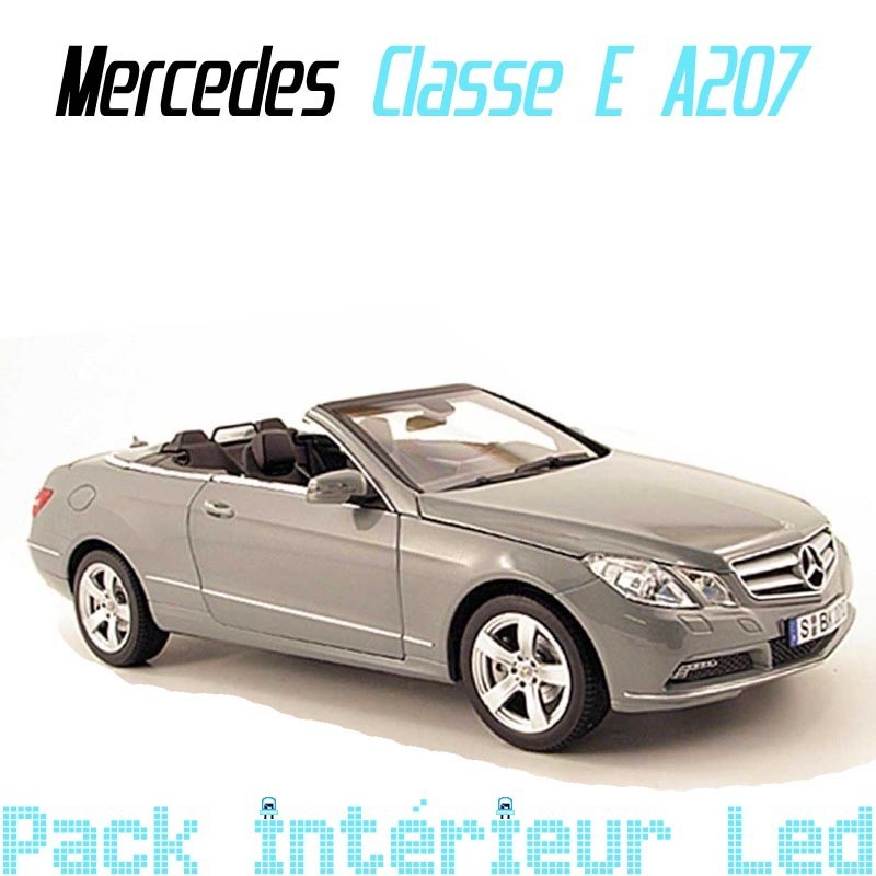 Pack intérieur led pour Mercedes Classe E Cabriolet A207