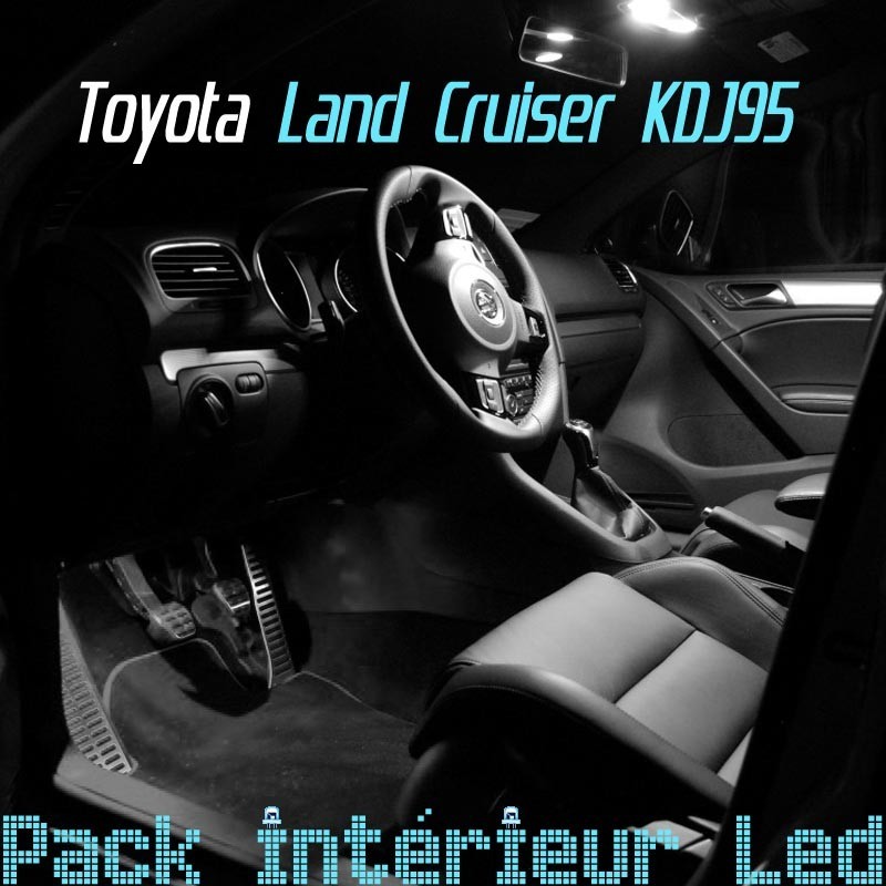 Pack intérieur led pour Toyota Land Cruiser KDJ90 et KDJ95