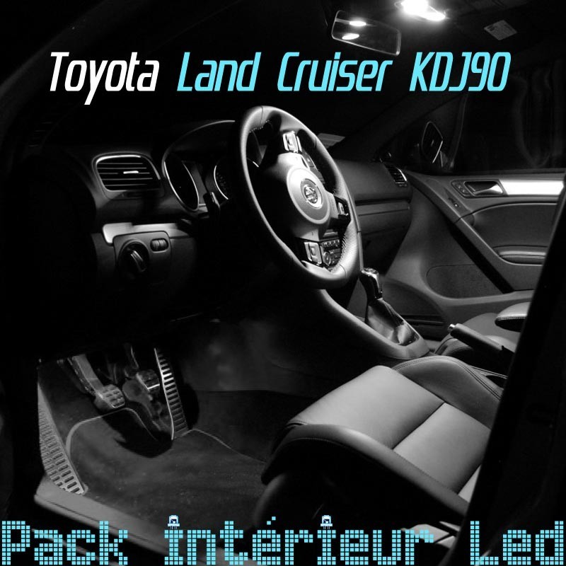Pack intérieur led pour Toyota Land Cruiser KDJ90 et KDJ95
