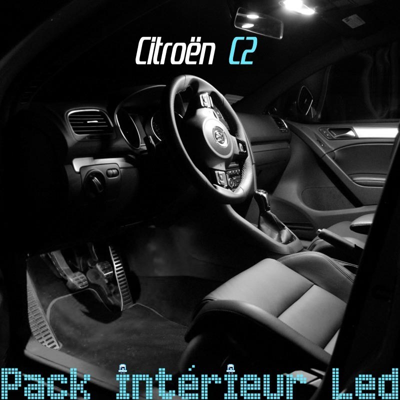 Pack intérieur led Citroën C2