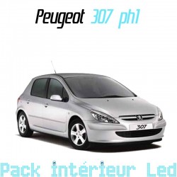 Pack intérieur led pour Peugeot 307 phase 1