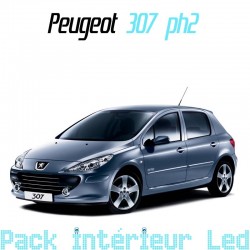 Pack intérieur led pour Peugeot 307 phase 2