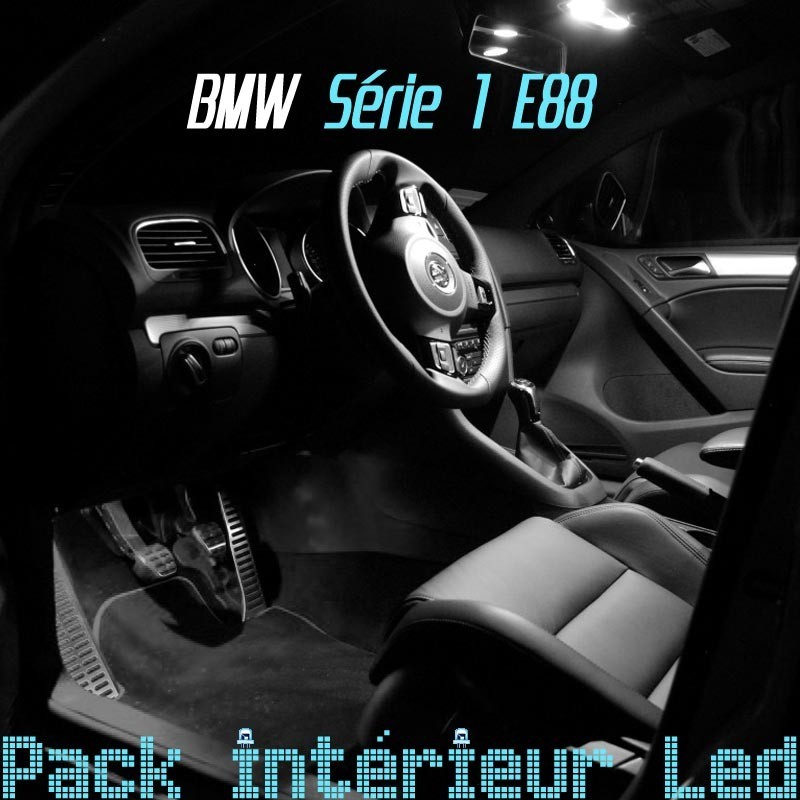 Pack intérieur led pour BMW série 1 cabriolet E88