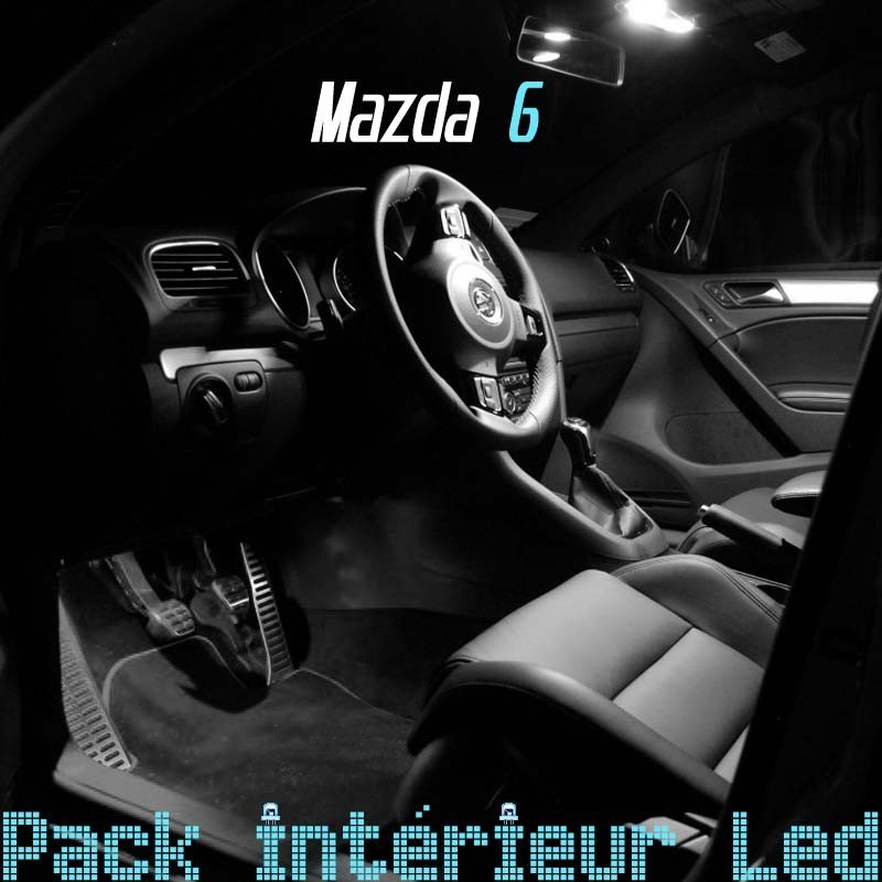 Pack intérieur led pour Mazda 6 gen1